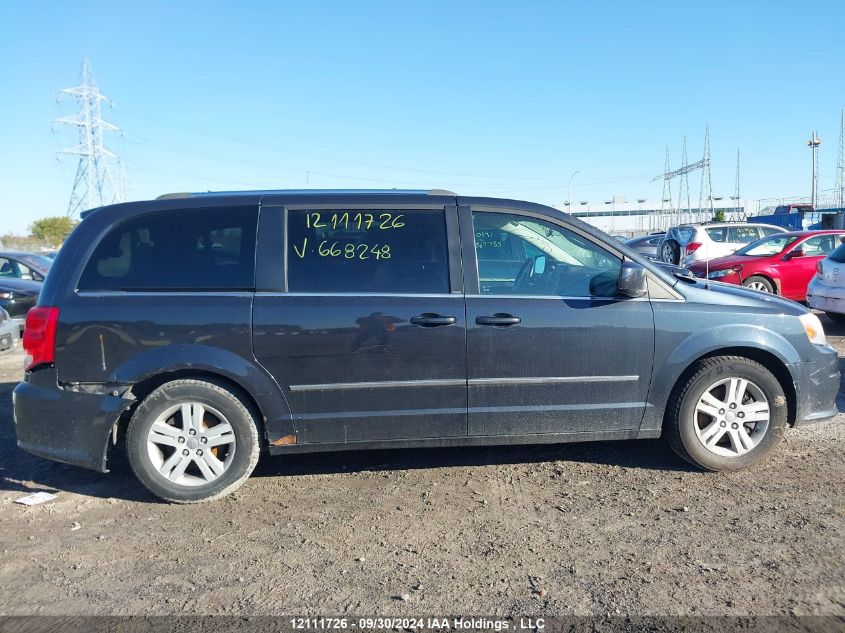 2013 Dodge Grand Caravan Crew VIN: 2C4RDGDGXDR668248 Lot: 12111726