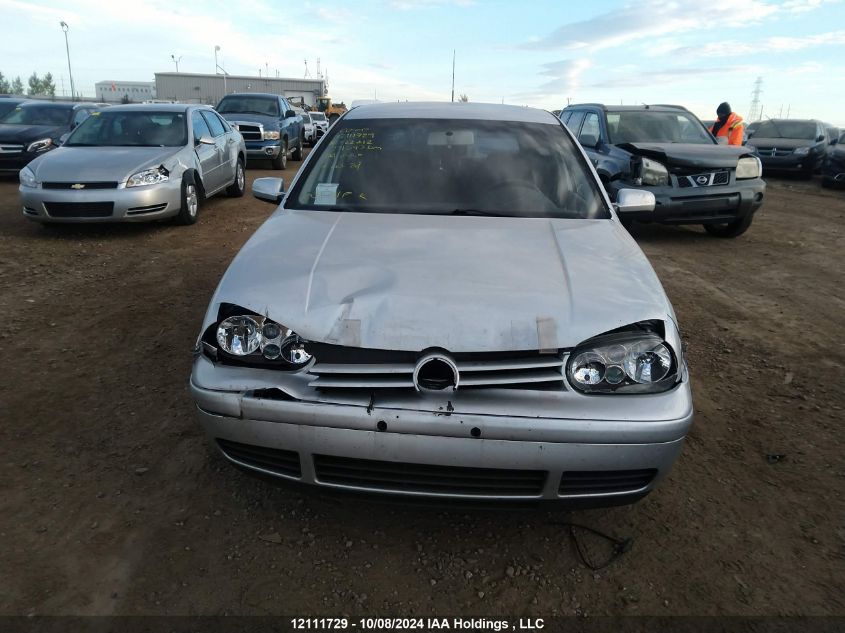 2004 Volkswagen Golf VIN: 9BWEL21J544022712 Lot: 12111729