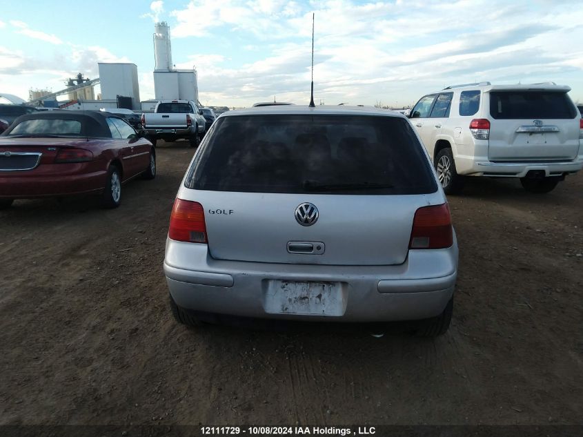 2004 Volkswagen Golf VIN: 9BWEL21J544022712 Lot: 12111729