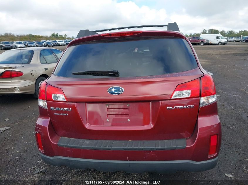 2011 Subaru Outback 2.5I Premium VIN: 4S4BRGBC1B3424380 Lot: 12111765