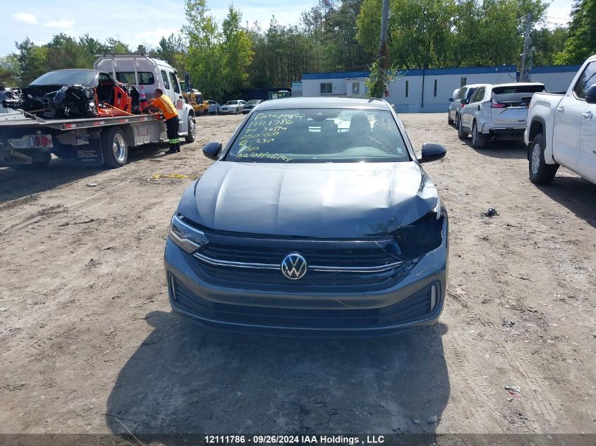 2024 Volkswagen Jetta VIN: 3VWSM7BU3RM050209 Lot: 12111786