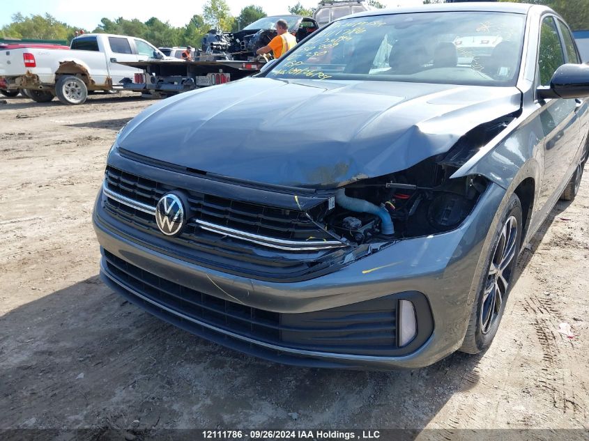 2024 Volkswagen Jetta VIN: 3VWSM7BU3RM050209 Lot: 12111786