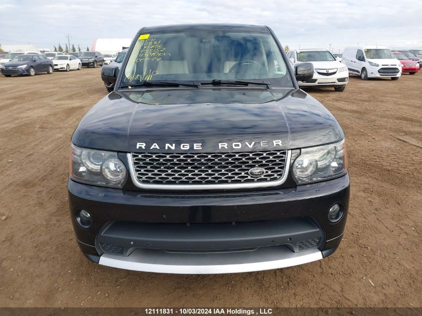 2012 Land Rover Range Rover Sport Autobiography VIN: SALSP2E4XCA755157 Lot: 12111831