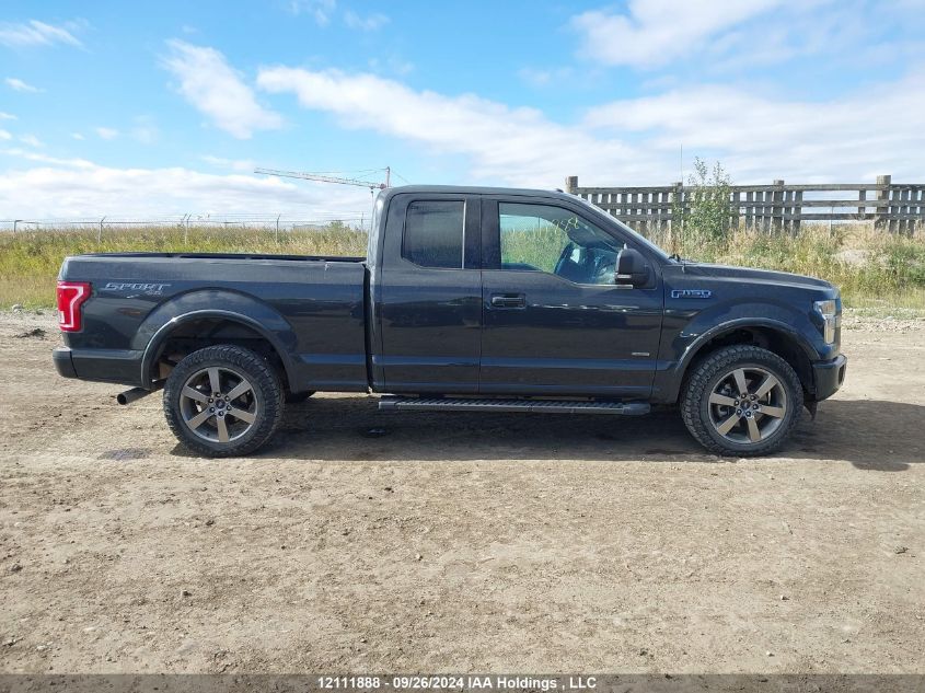 1FTEX1EP7HKC14982 2017 Ford F150 Super Cab