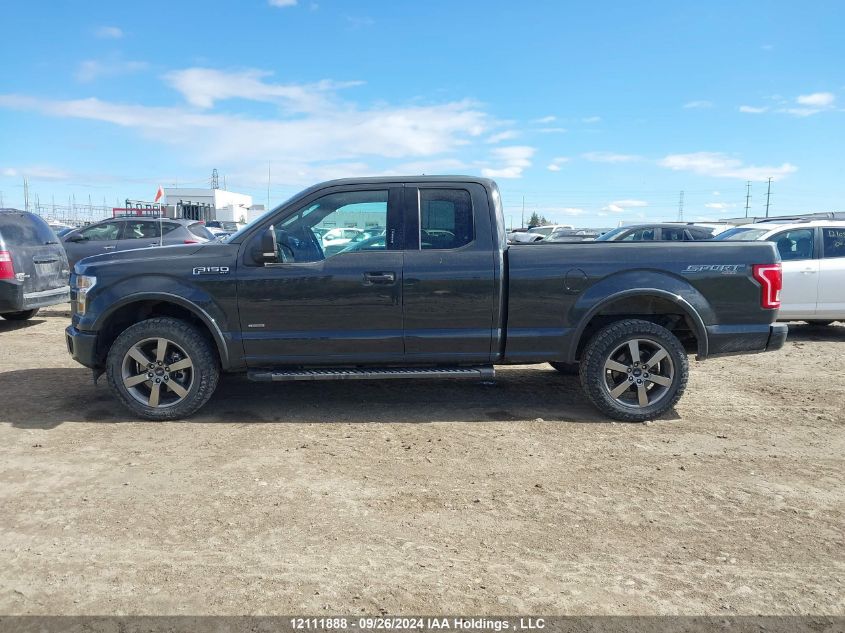 1FTEX1EP7HKC14982 2017 Ford F150 Super Cab