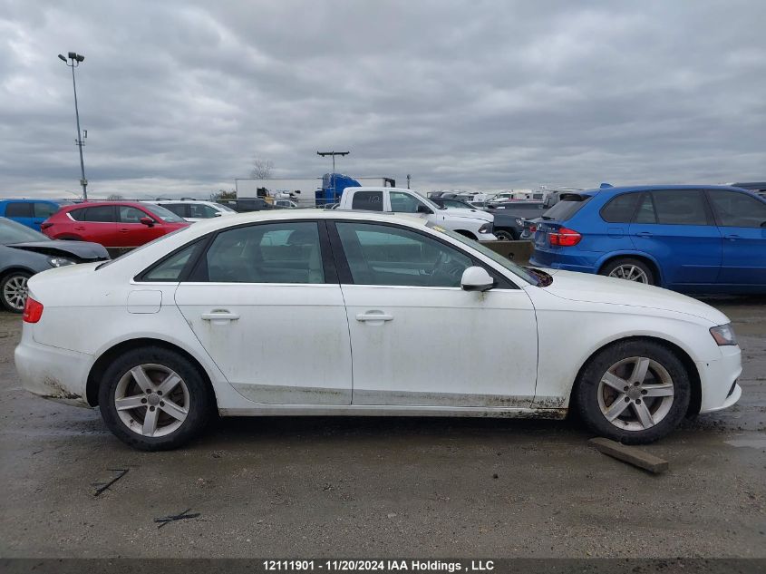 2010 Audi A4 Premium Plus VIN: WAUHFCFL0AN058034 Lot: 12111901