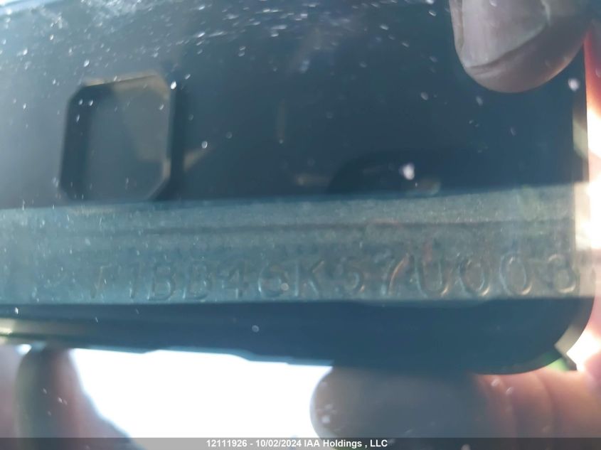 2007 Toyota Camry Hybrid VIN: 4T1BB46K57U003400 Lot: 12111926