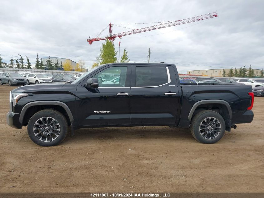 2022 Toyota Tundra Crewmax Limited VIN: 5TFJA5DB8NX006122 Lot: 12111967