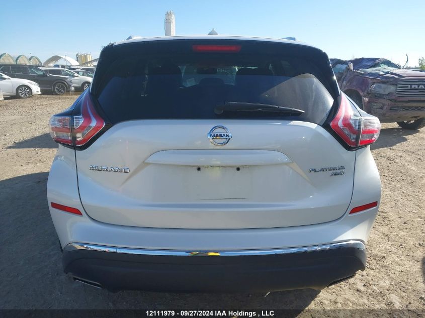 2015 Nissan Murano VIN: 5N1AZ2MH7FN230566 Lot: 12111979