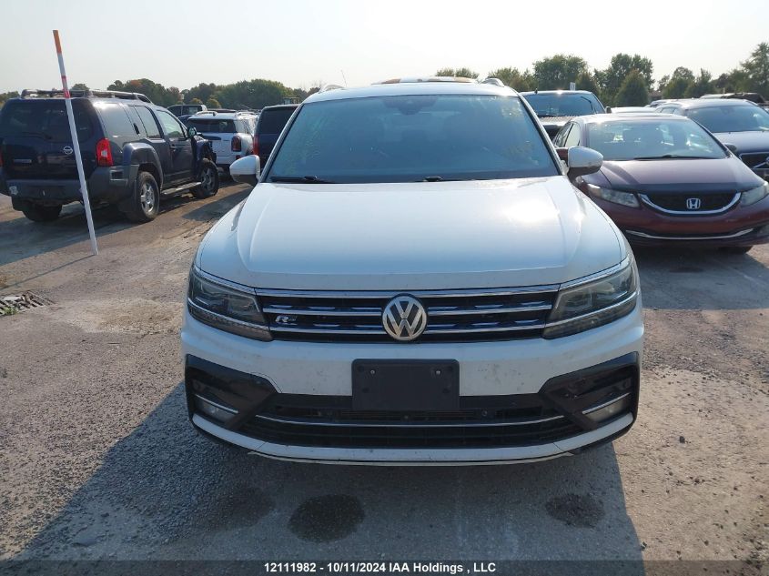 2018 Volkswagen Tiguan VIN: 3VV4B7AX2JM161918 Lot: 12111982