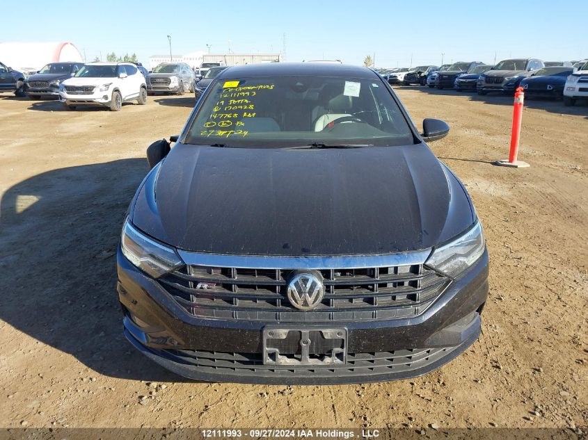 2019 Volkswagen Jetta Sel VIN: 3VWE57BU8KM130928 Lot: 12111993