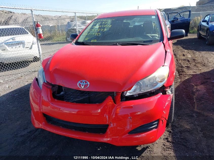 2011 Toyota Matrix VIN: 2T1KU4EE3BC655979 Lot: 12111995