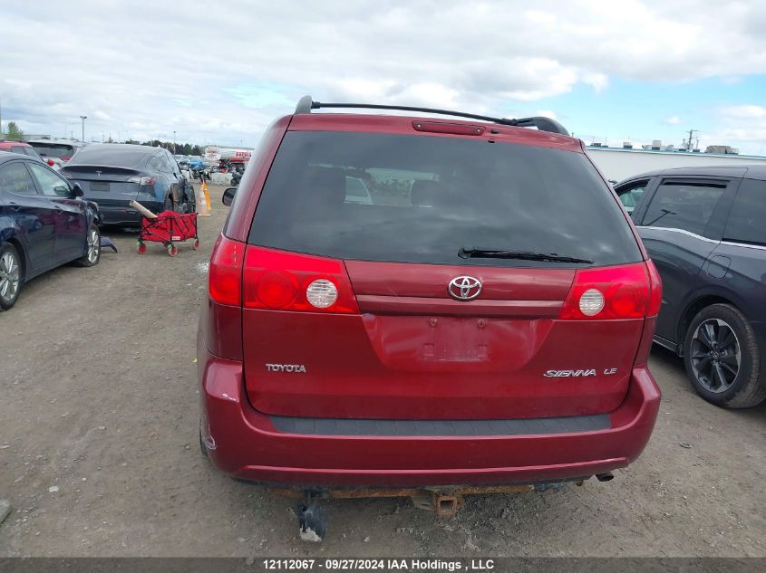 2007 Toyota Sienna Ce/Le VIN: 5TDZK23C07S035728 Lot: 12112067