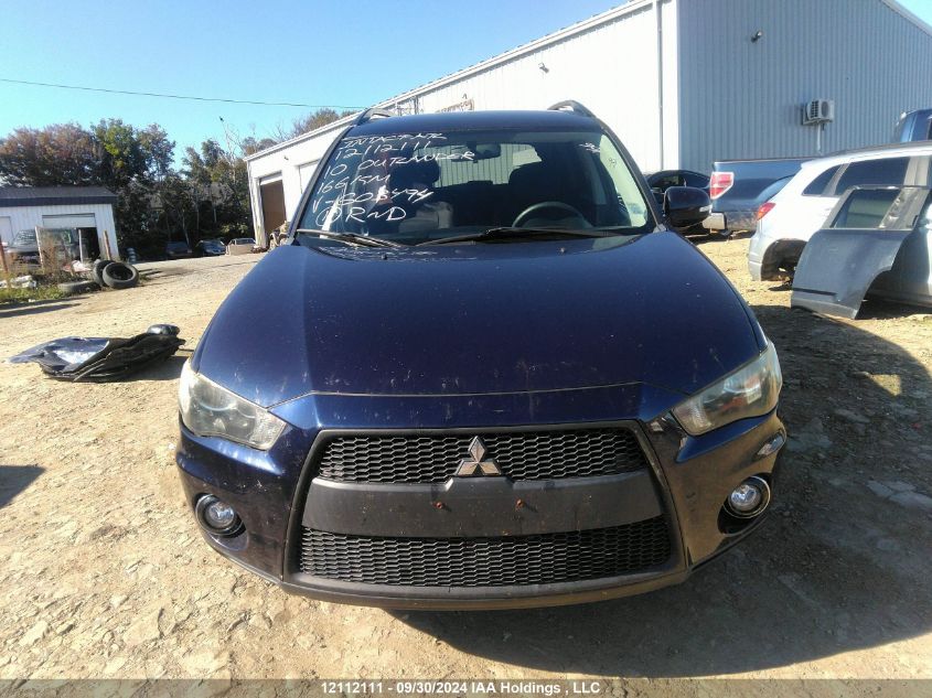 2010 Mitsubishi Outlander VIN: JA4JT3AX7AZ603494 Lot: 12112111