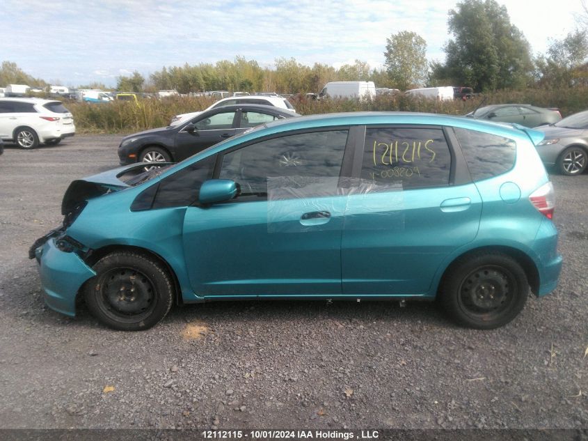 LUCGE8G77D3008209 2013 Honda Fit