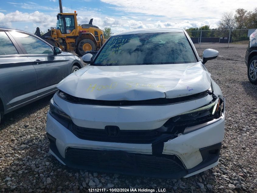 2022 Honda Civic Sedan VIN: 2HGFE2F20NH111085 Lot: 12112117