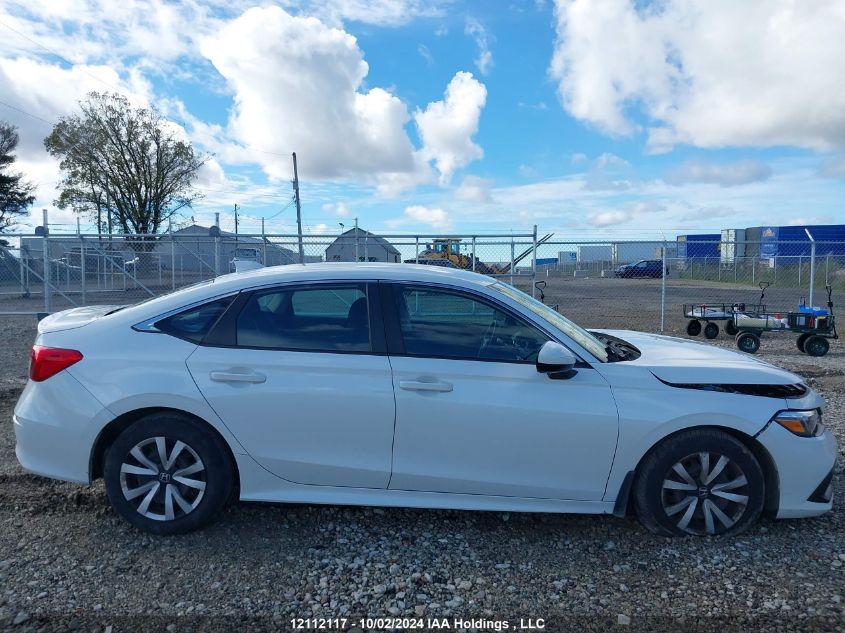 2022 Honda Civic Sedan VIN: 2HGFE2F20NH111085 Lot: 12112117