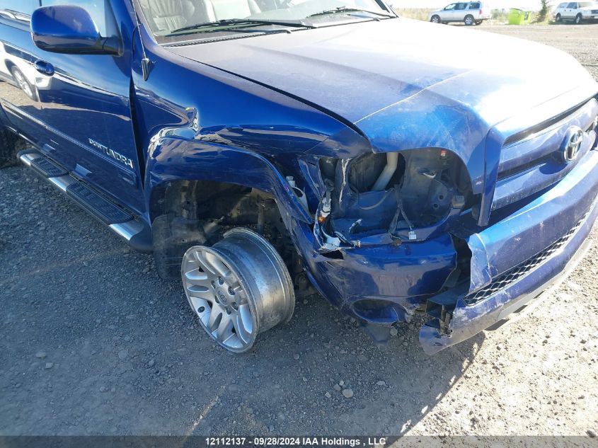 2005 Toyota Tundra Double Cab Limited VIN: 5TBDT48155S485374 Lot: 12112137