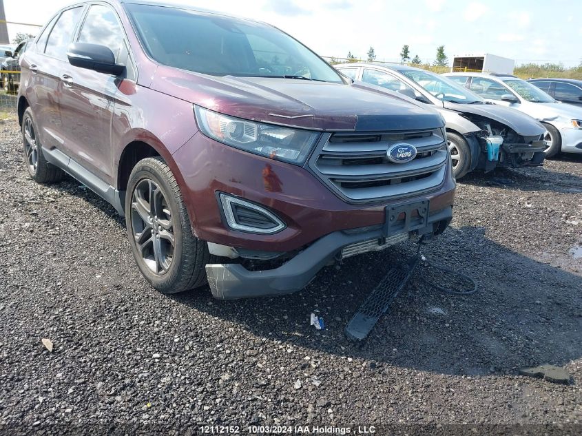 2FMPK4J9XJBC33988 2018 Ford Edge Sel