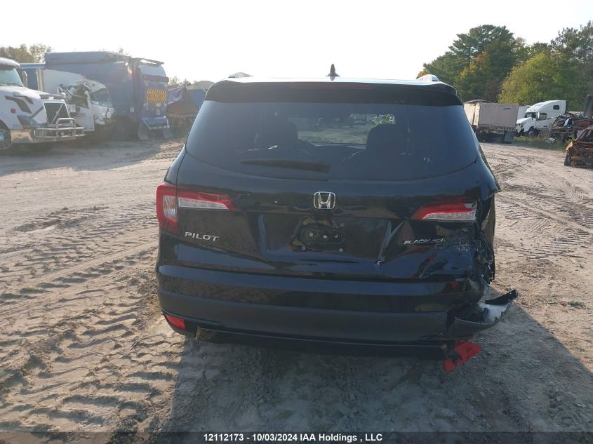 2019 Honda Pilot Elite VIN: 5FNYF6H00KB500558 Lot: 12112173