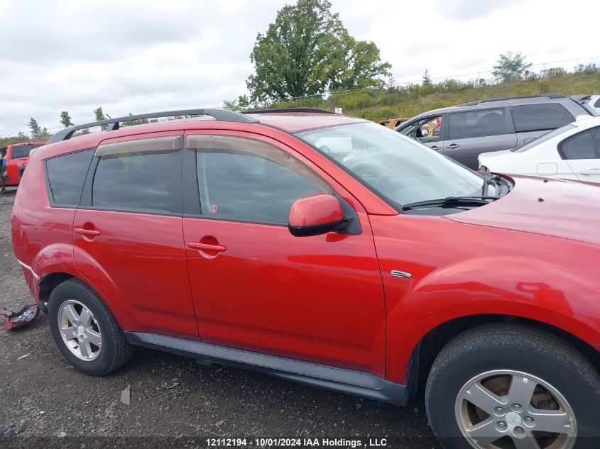 2010 Mitsubishi Outlander VIN: JA4AS2AW7AZ604911 Lot: 12112194