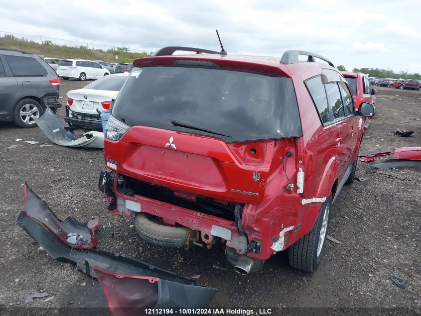 2010 Mitsubishi Outlander VIN: JA4AS2AW7AZ604911 Lot: 12112194