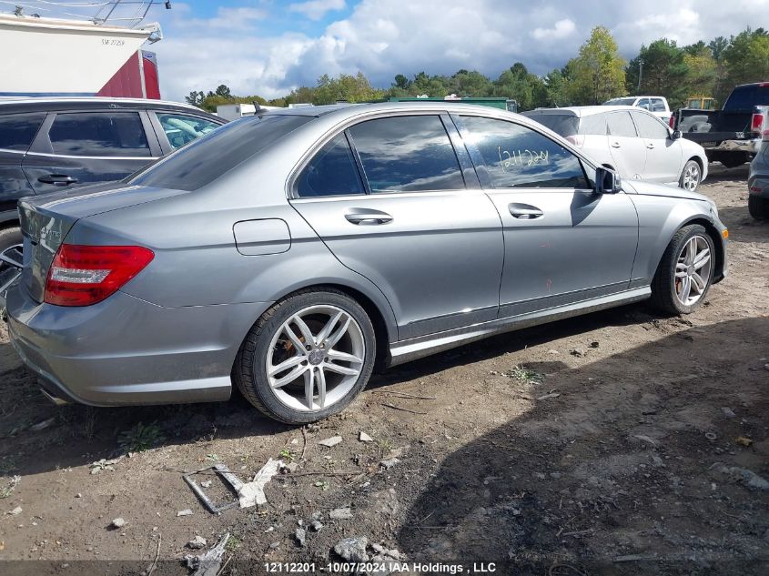 WDDGF8FBXCA667036 2012 Mercedes-Benz C 250 4Mati