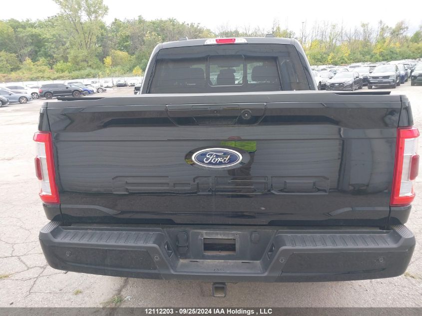 2022 Ford F-150 Lariat VIN: 1FTFW1ED7NFB84996 Lot: 12112203