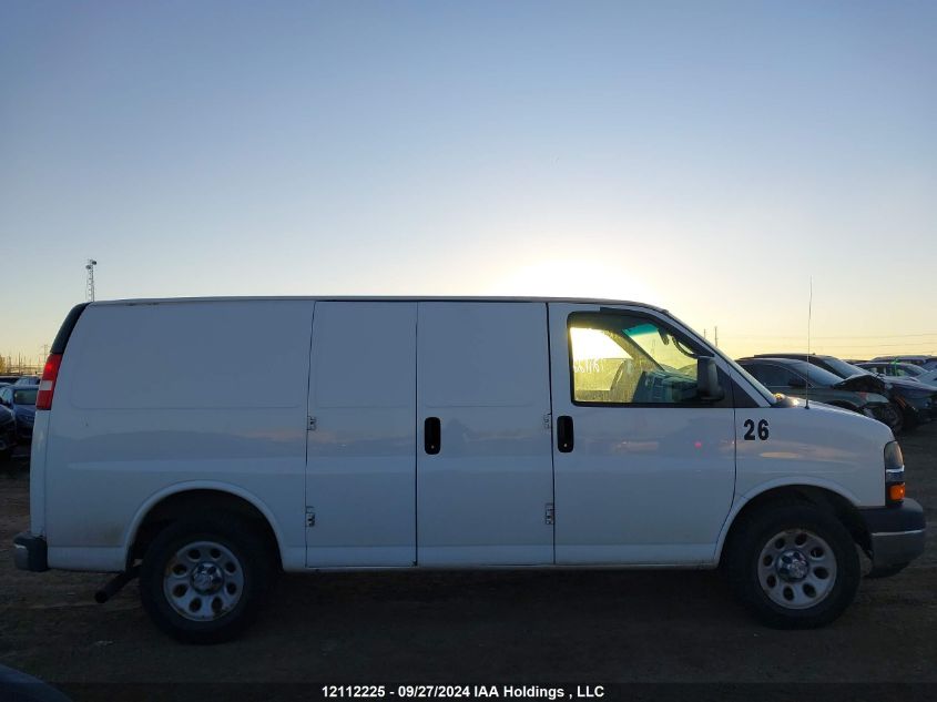 2014 Chevrolet Express VIN: 1GCSHAF41E1199420 Lot: 12112225