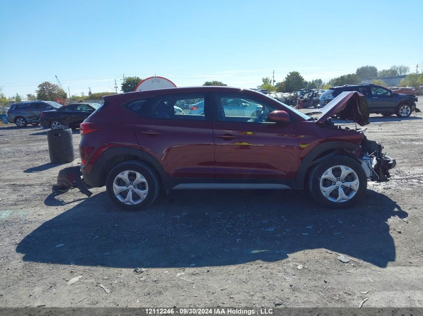 2018 Hyundai Tucson Base 2.0L VIN: KM8J23A40JU827682 Lot: 12112246