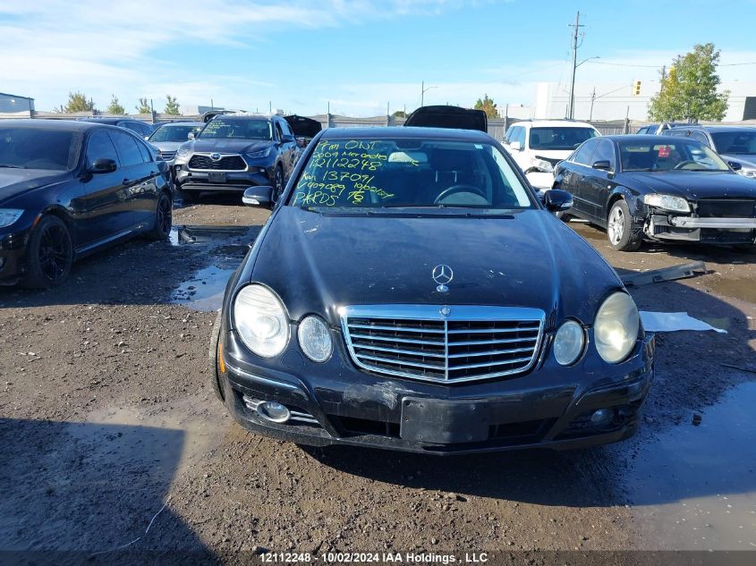 2009 Mercedes-Benz E-Class VIN: WDBUF92X59B409089 Lot: 12112248