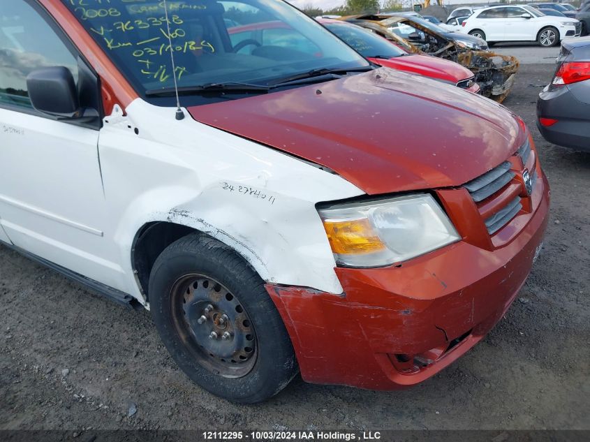 2008 Dodge Grand Caravan Se VIN: 2D8HN44H28R764348 Lot: 12112295