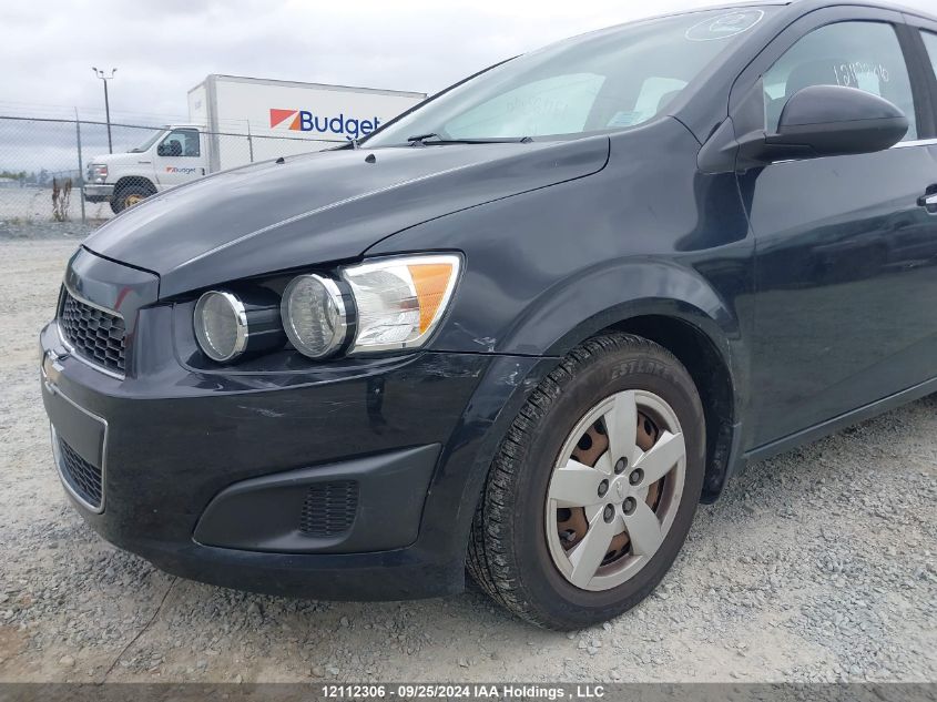 2013 Chevrolet Sonic Lt VIN: 1G1JC5EH3D4249889 Lot: 12112306