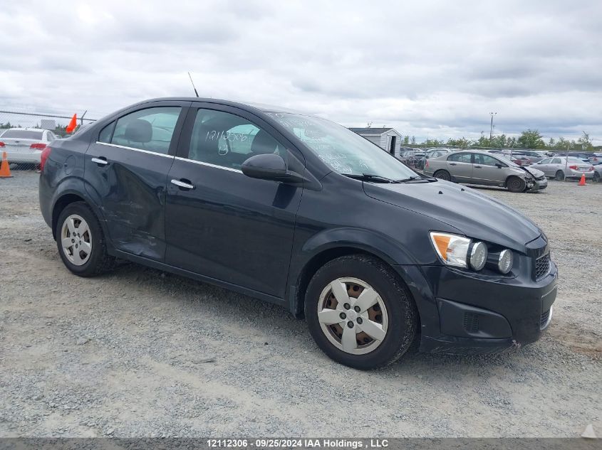 2013 Chevrolet Sonic Lt VIN: 1G1JC5EH3D4249889 Lot: 12112306