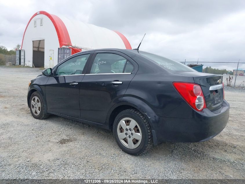 2013 Chevrolet Sonic Lt VIN: 1G1JC5EH3D4249889 Lot: 12112306