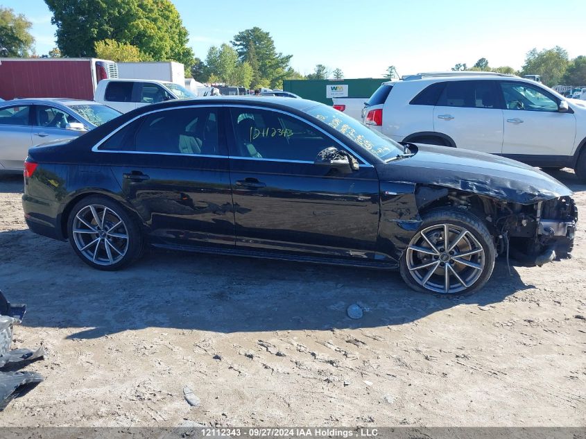 2017 Audi A4 2.0T Premium VIN: WAUENAF42HN004084 Lot: 12112343