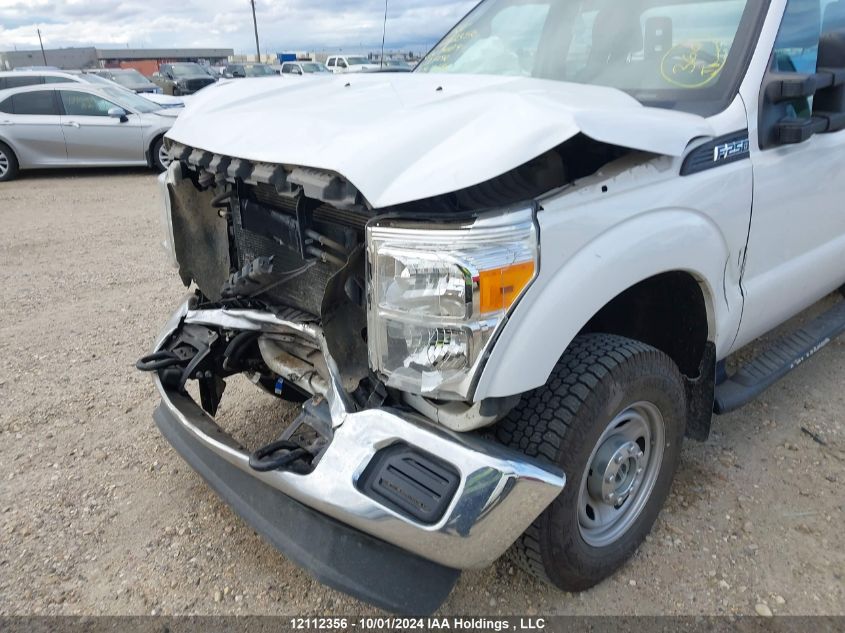 2012 Ford F250 Super Duty VIN: 1FT7X2B66CEC74124 Lot: 12112356