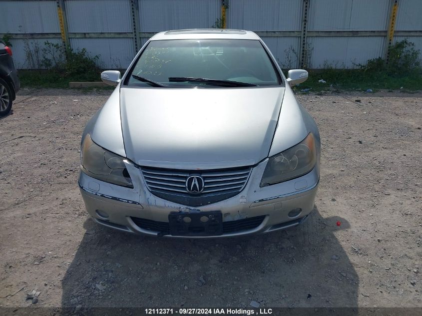 2008 Acura Rl VIN: JH4KB16398C800136 Lot: 12112371