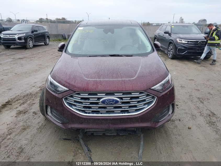 2023 Ford Edge Titanium VIN: 2FMPK4K92PBA27877 Lot: 12112388