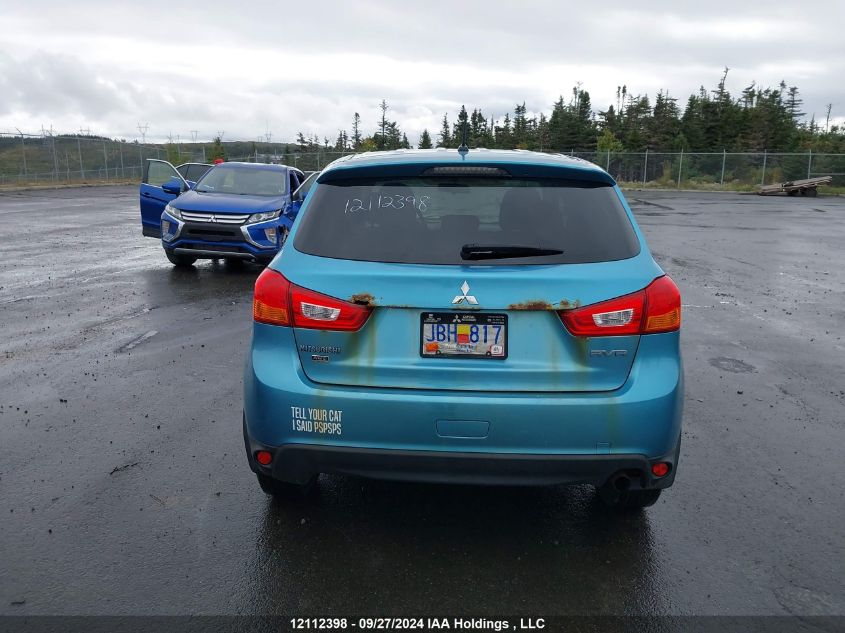 2014 Mitsubishi Rvr Se VIN: 4A4AJ3AU2EE604589 Lot: 12112398