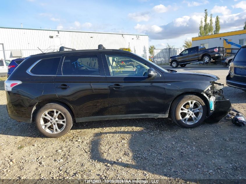 2014 Mitsubishi Outlander VIN: JA4JZ4AX0EZ601046 Lot: 12112403