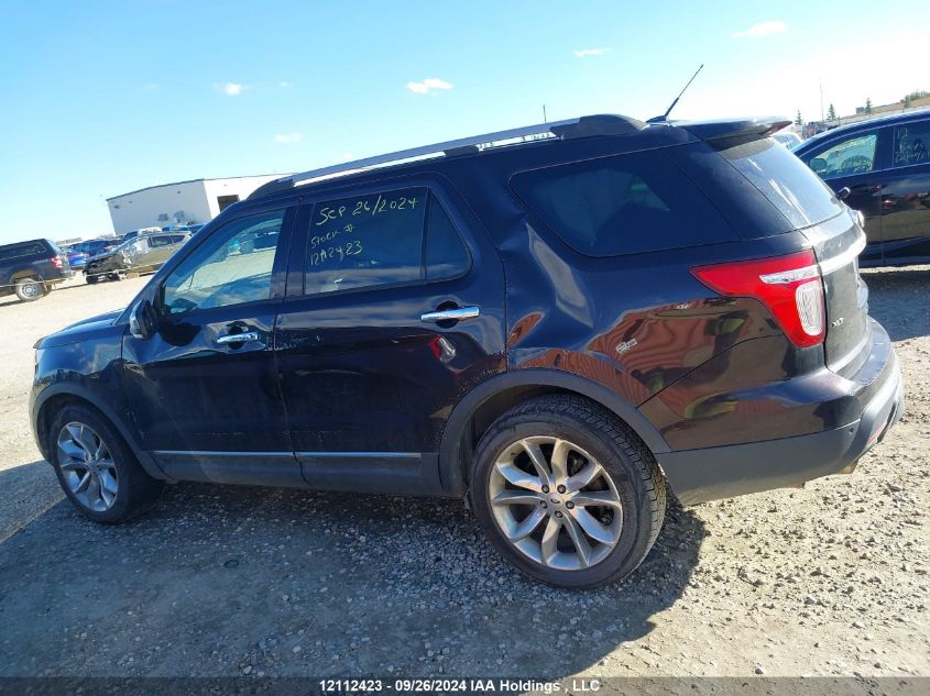 2013 Ford Explorer Xlt VIN: 1FM5K8D85DGC41558 Lot: 12112423