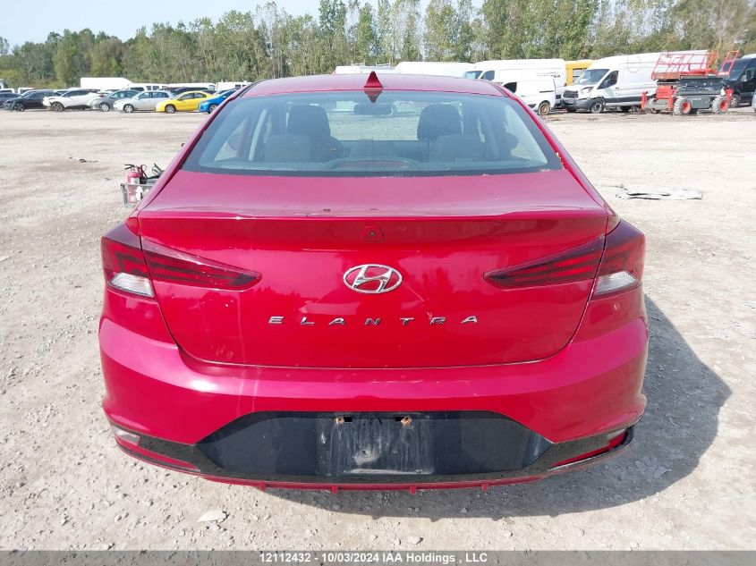 2020 Hyundai Elantra Sel/Value/Limited VIN: KMHD84LF9LU010102 Lot: 12112432