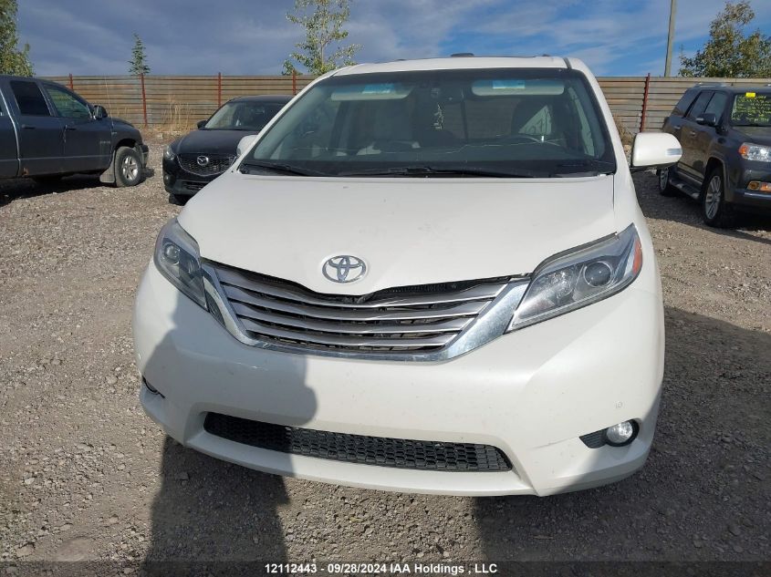 2017 Toyota Sienna Xle/Limited VIN: 5TDDZ3DC5HS149493 Lot: 12112443