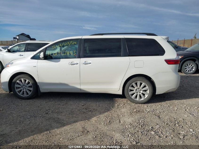 2017 Toyota Sienna Xle/Limited VIN: 5TDDZ3DC5HS149493 Lot: 12112443