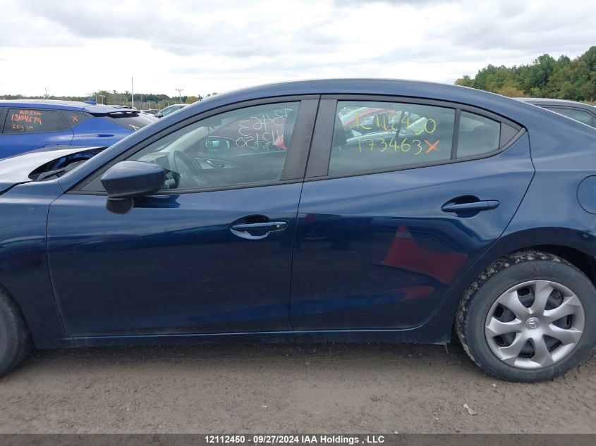 2018 Mazda 3 Sport VIN: JM1BN1U7XJ1173463 Lot: 12112450