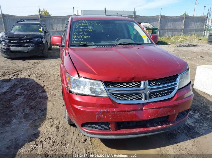 2011 Dodge Journey Express VIN: 3D4PG4FBXBT549742 Lot: 12112457