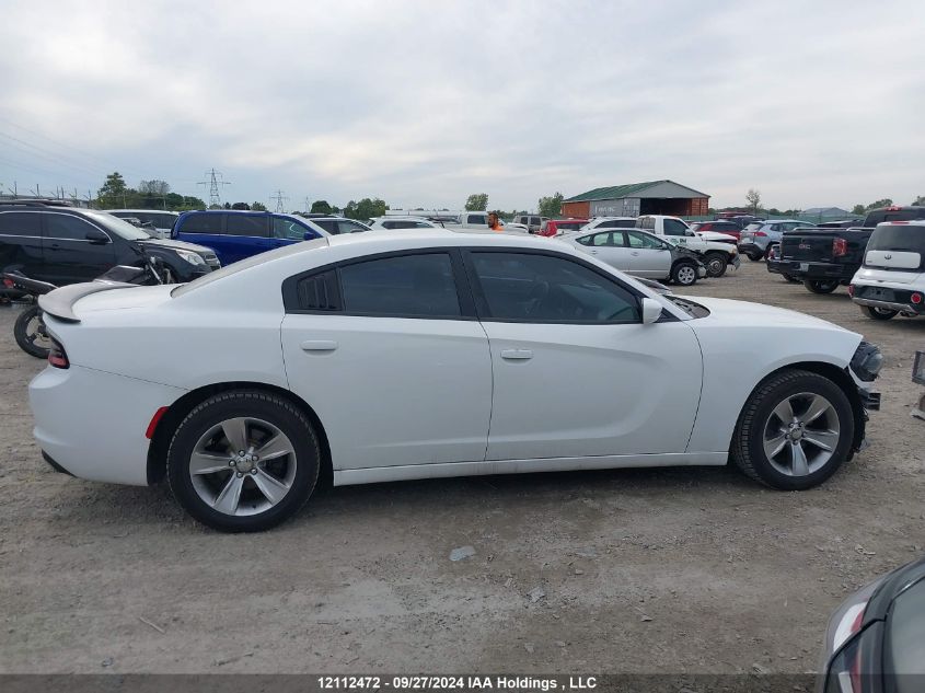 2016 Dodge Charger Sxt VIN: 2C3CDXHG5GH291245 Lot: 12112472