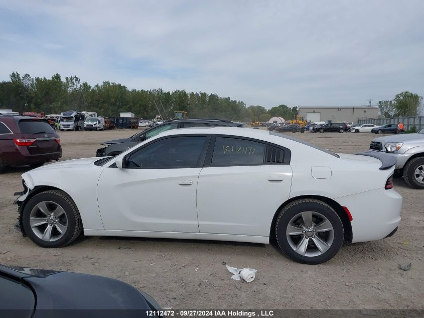 2016 Dodge Charger Sxt VIN: 2C3CDXHG5GH291245 Lot: 12112472