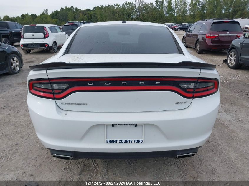 2016 Dodge Charger Sxt VIN: 2C3CDXHG5GH291245 Lot: 12112472